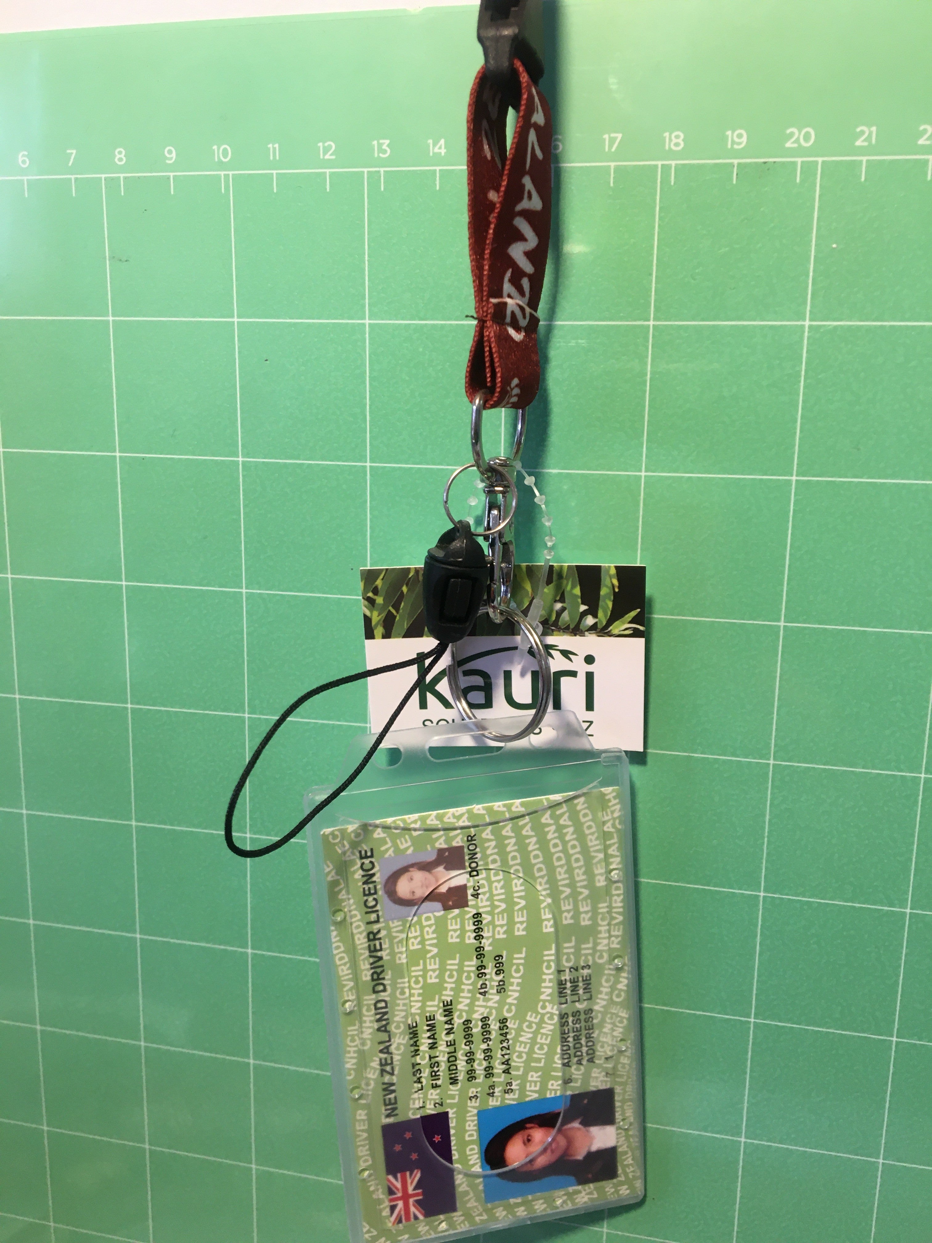Adjustable Lanyard Neck Strap for Keys, ID Cards, Phones and Accessories (6pcs)