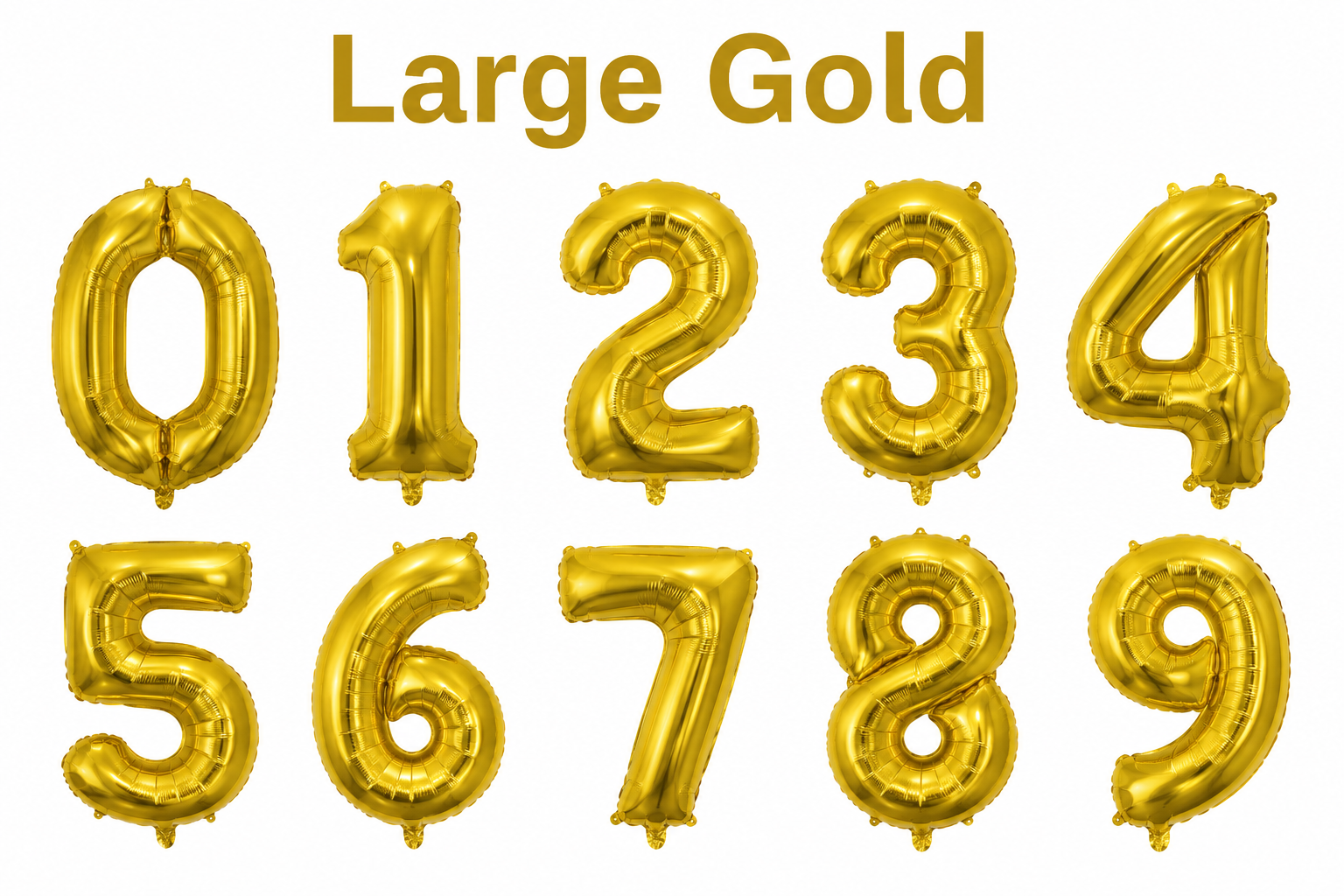 Balloons Giant Foil Number