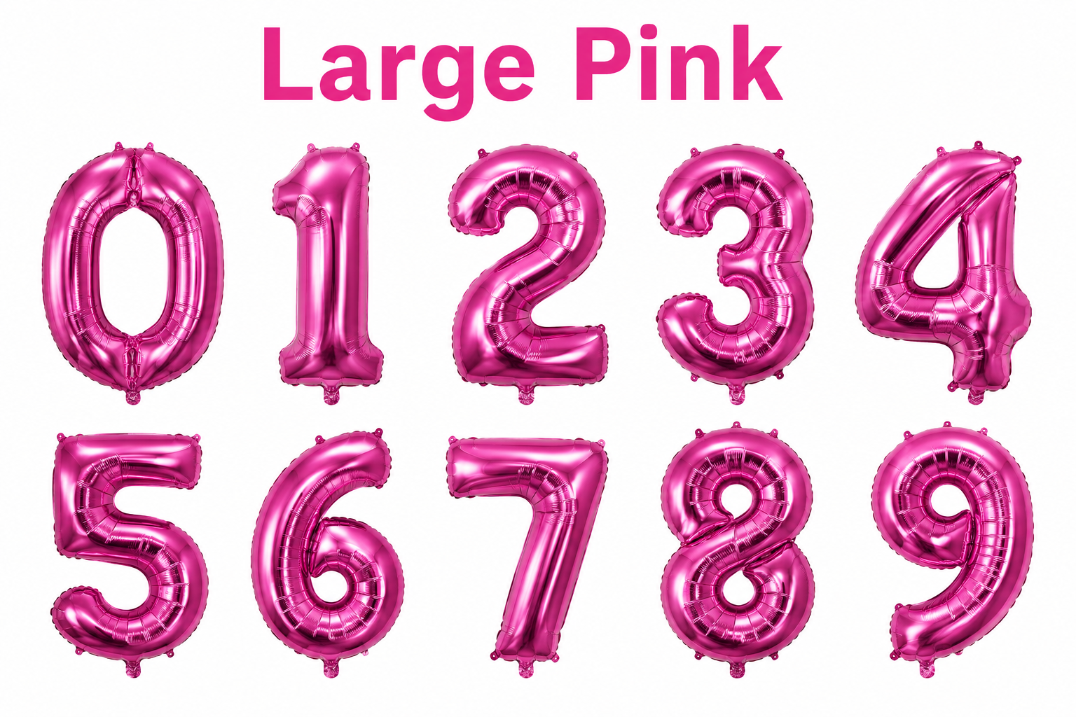 Balloons Giant Foil Number