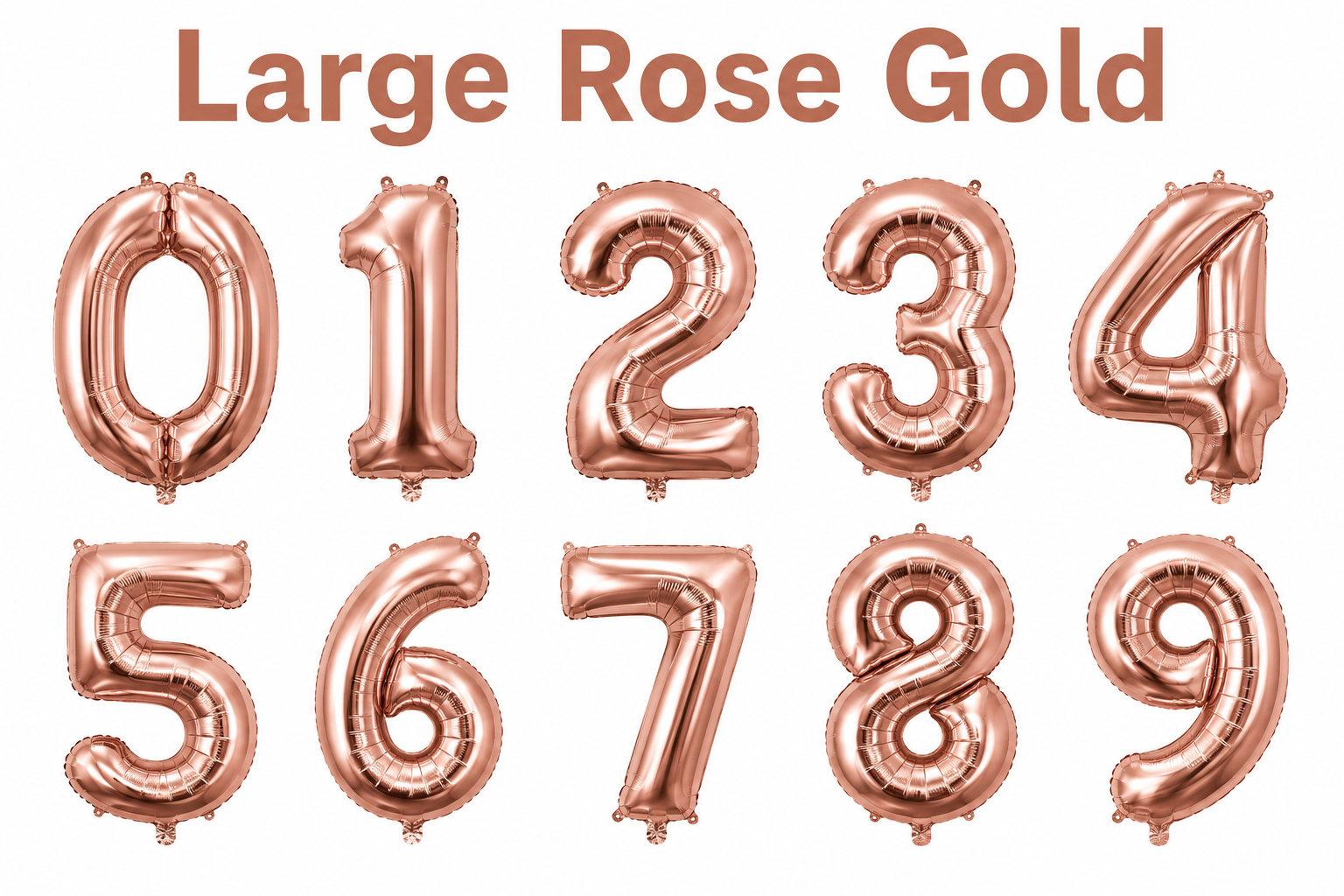 Balloons Giant Foil Number