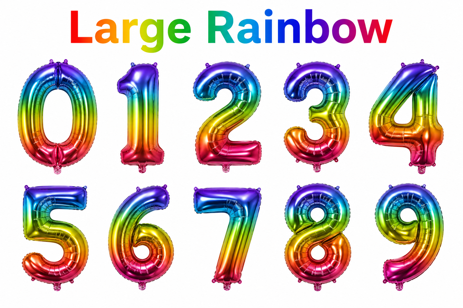 Balloons Giant Foil Number