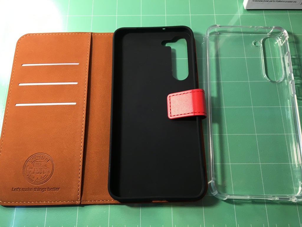 Samsung Galaxy S23 Plus Protective Case and Tempered Glass Screen Protector Set-DC30%