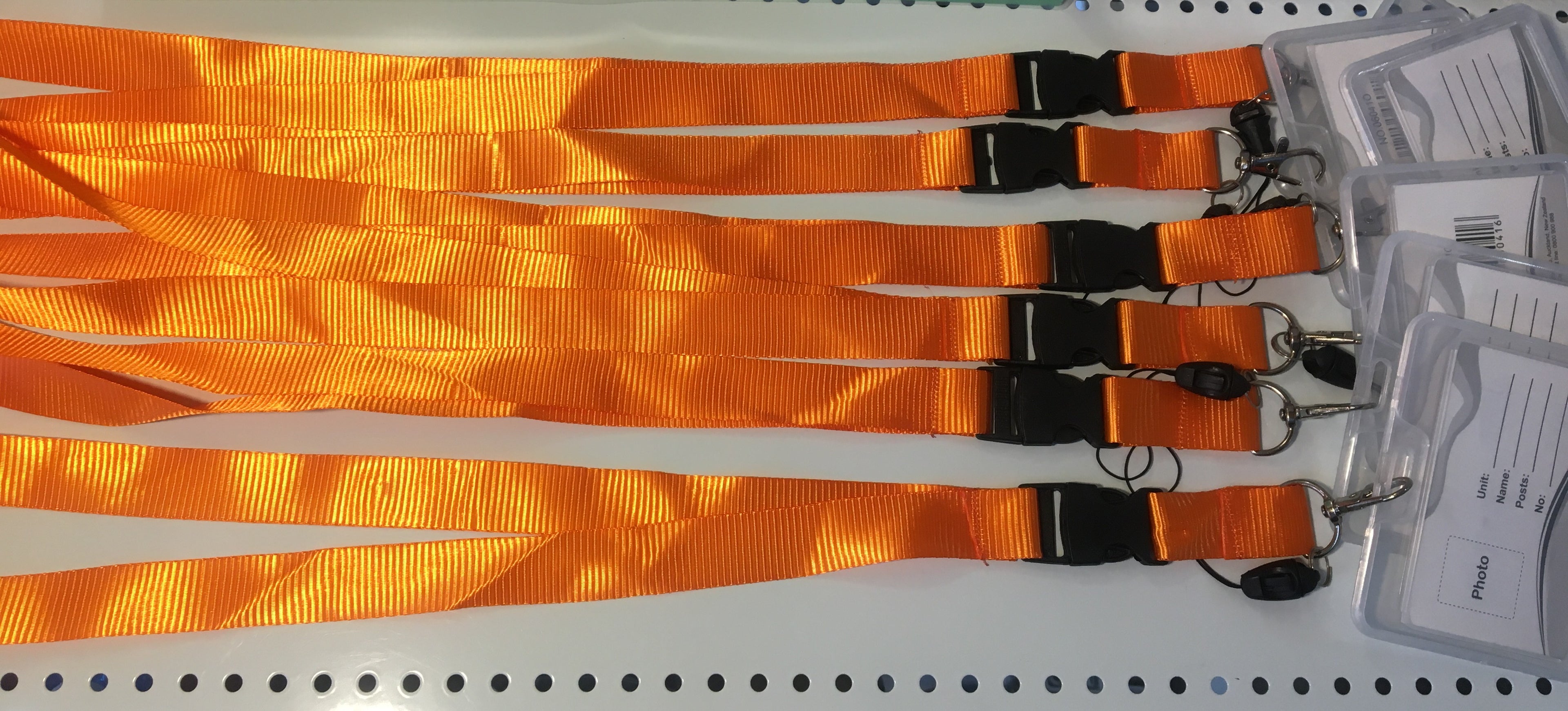 Adjustable Lanyard Neck Strap for Keys, ID Cards, Phones and Accessories (6pcs)