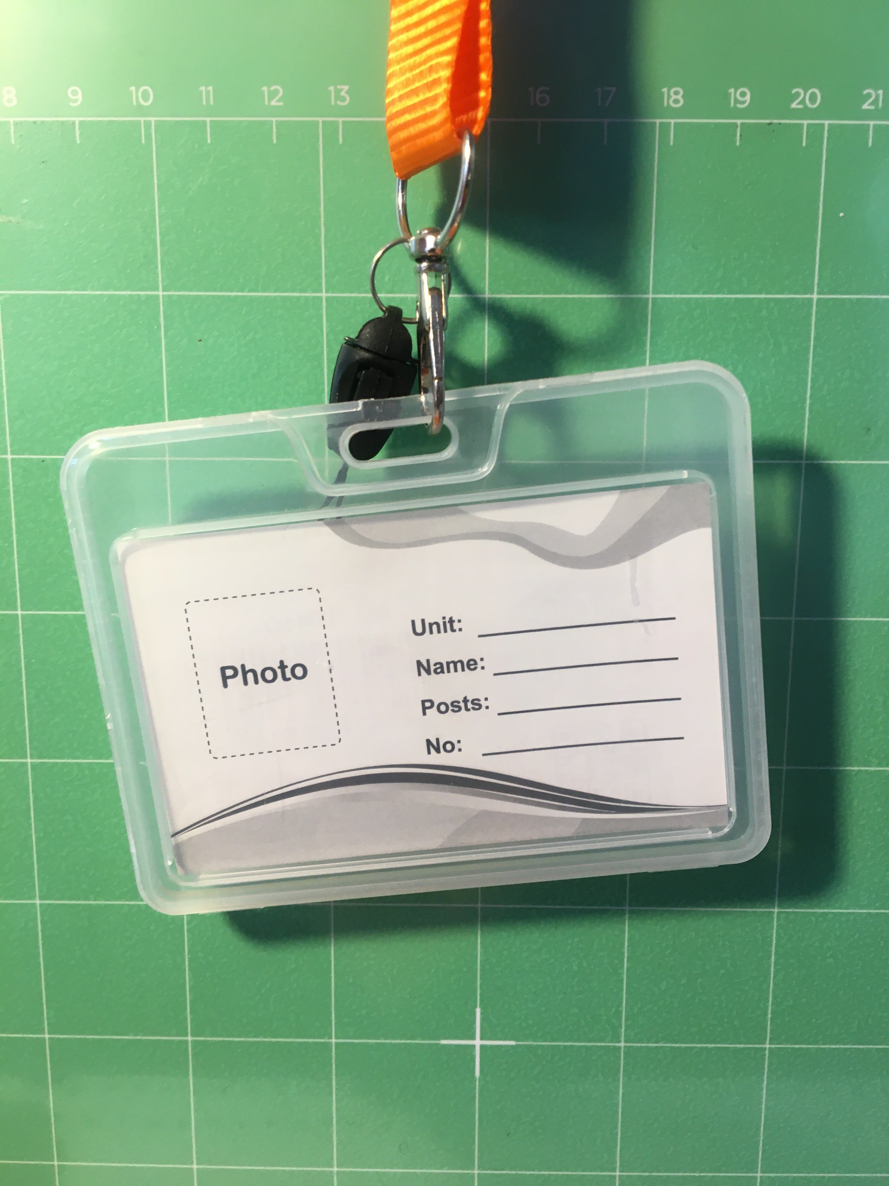 Adjustable Lanyard Neck Strap for Keys, ID Cards, Phones and Accessories (6pcs)