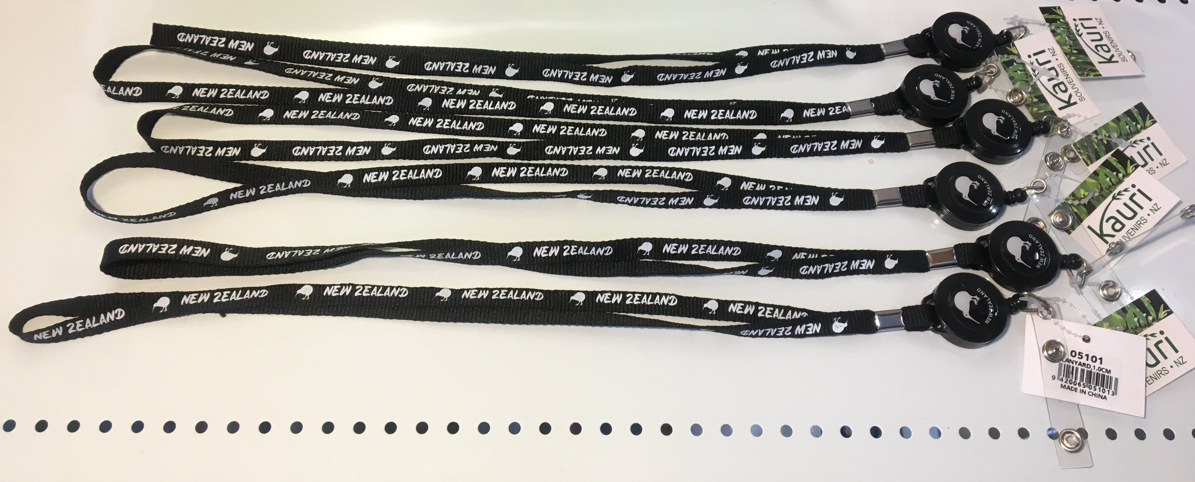 Adjustable Lanyard Neck Strap for Keys, ID Cards, Phones and Accessories (6pcs)