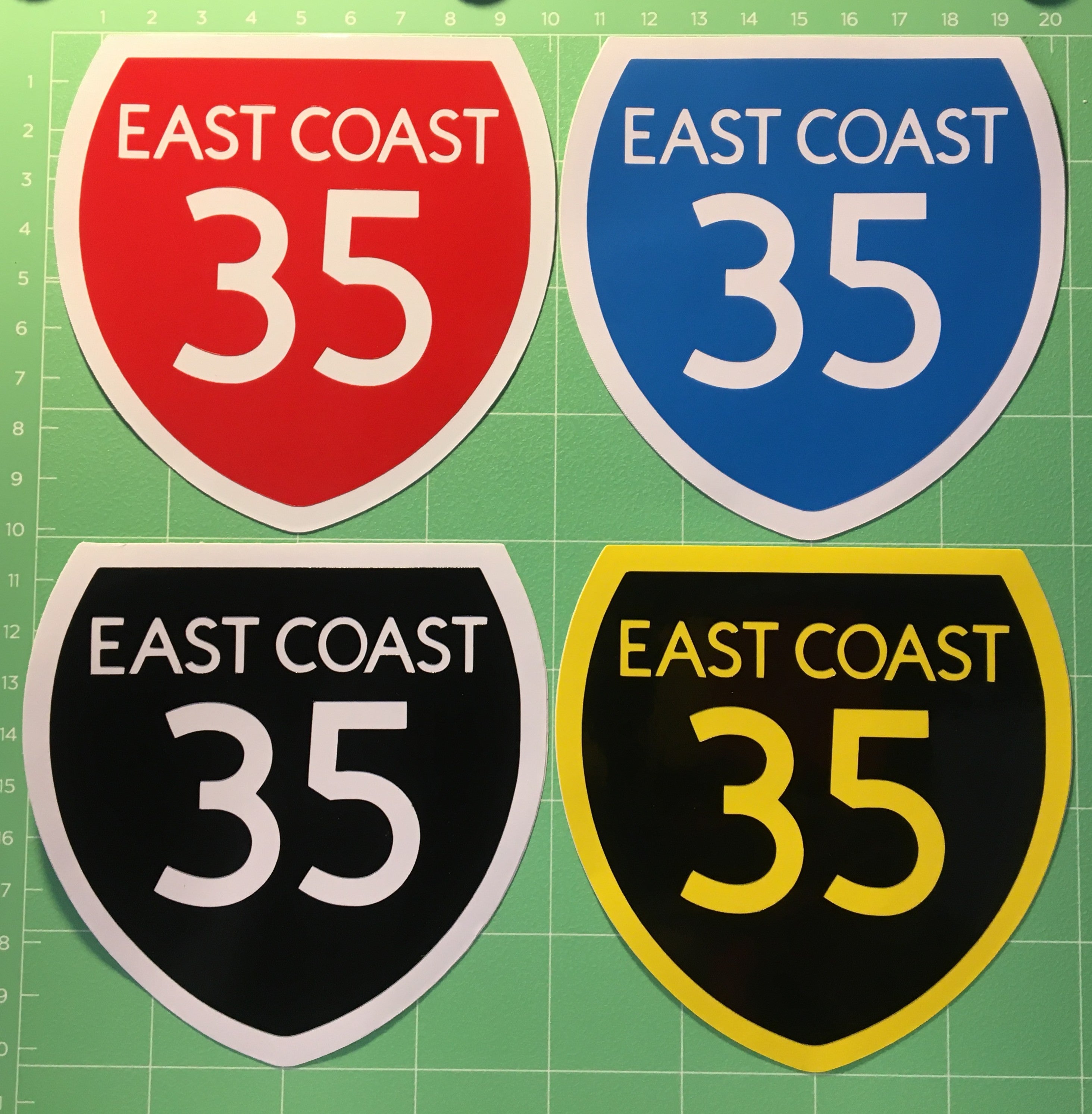 Stickers - SH35 East Coast 35