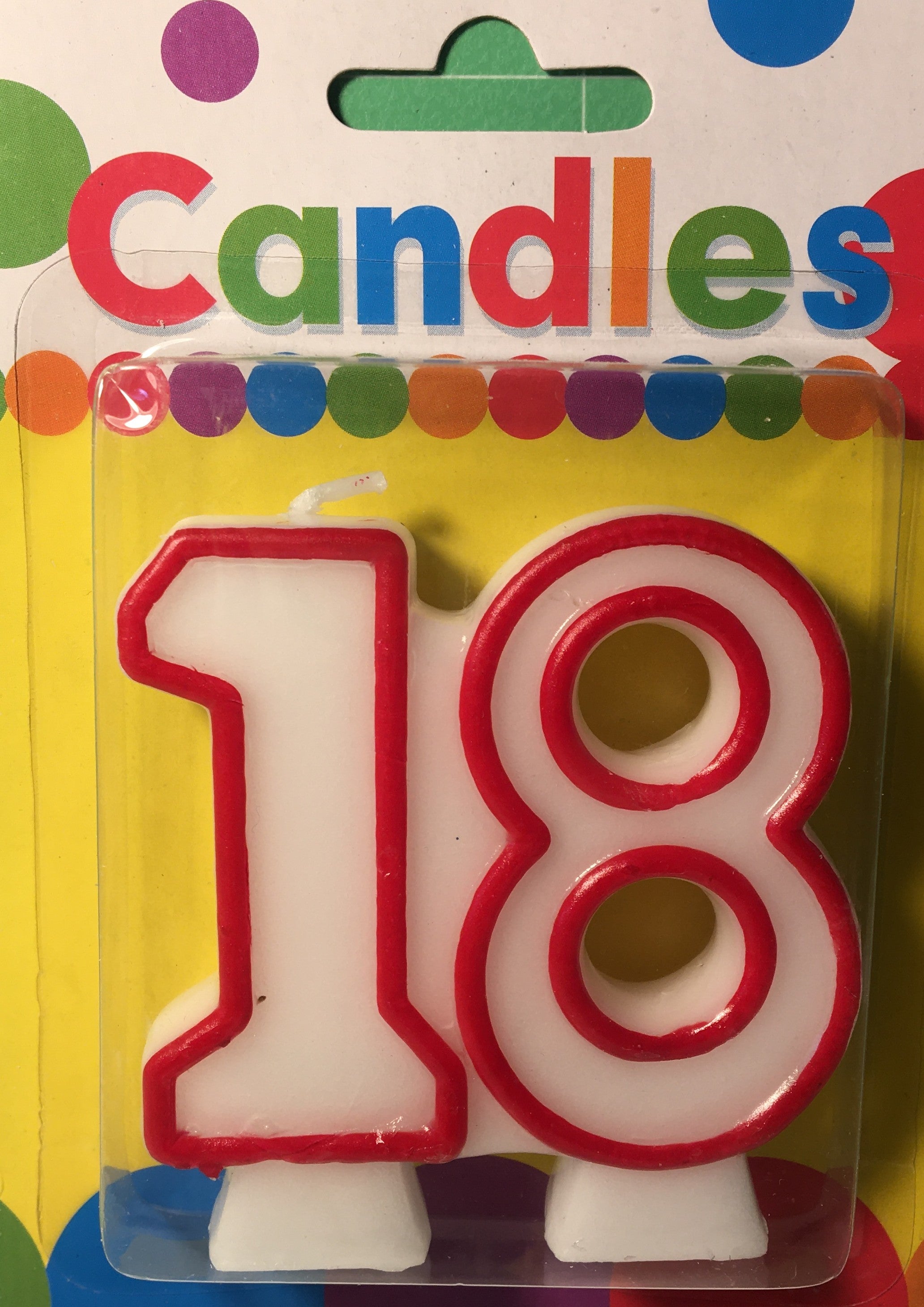 18th & 21st Birthday Number Candles – Milestone Celebration Cake Candles | NZ