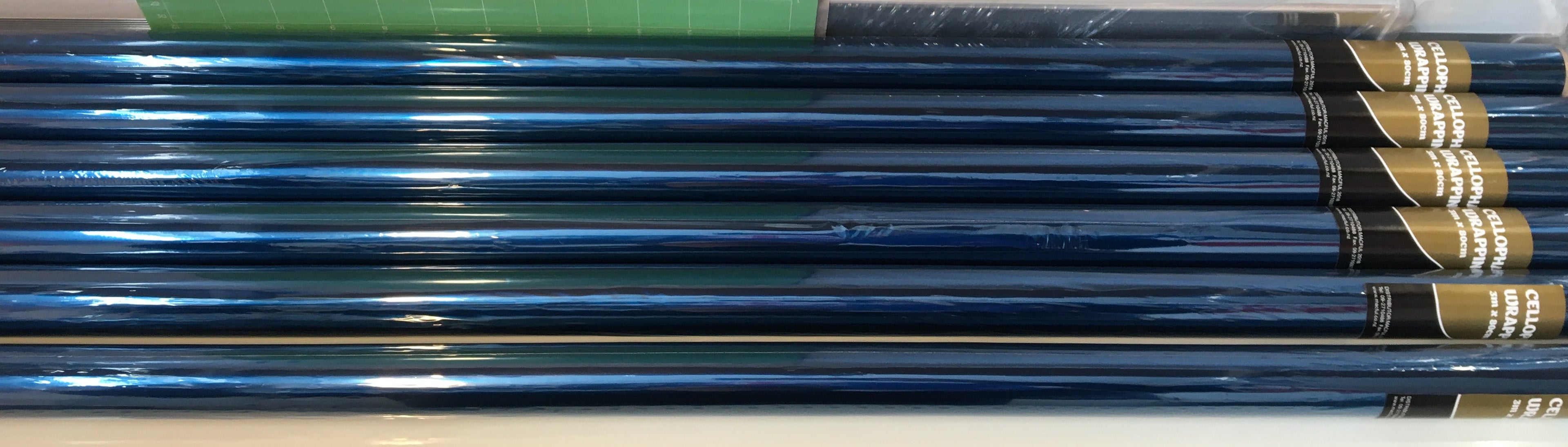 Wrapping Paper 6 Rolls(Cellophane)