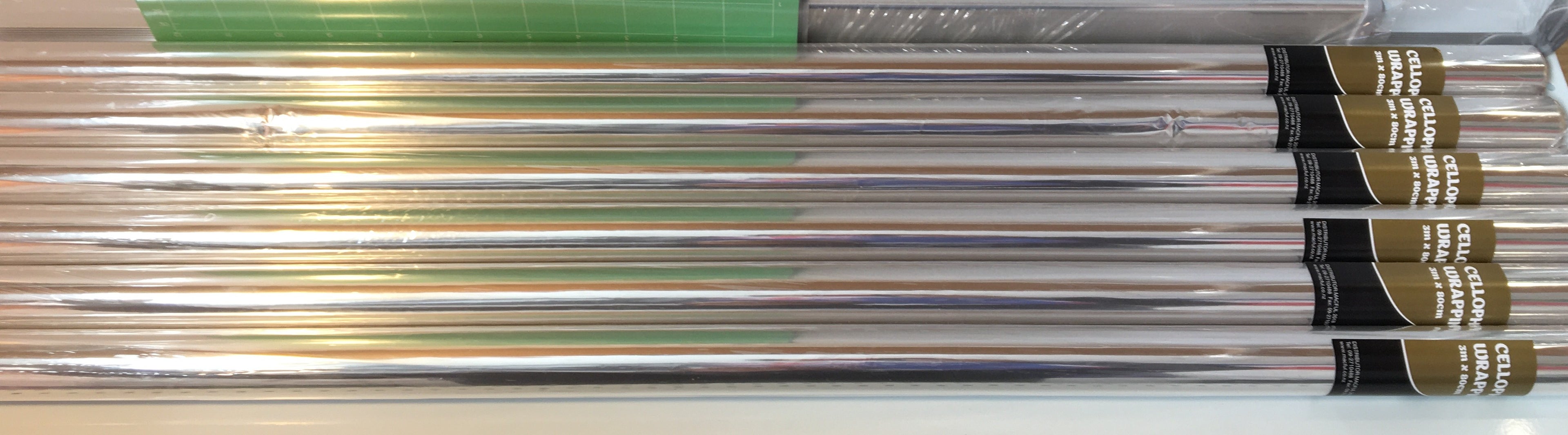 Wrapping Paper 6 Rolls(Cellophane)