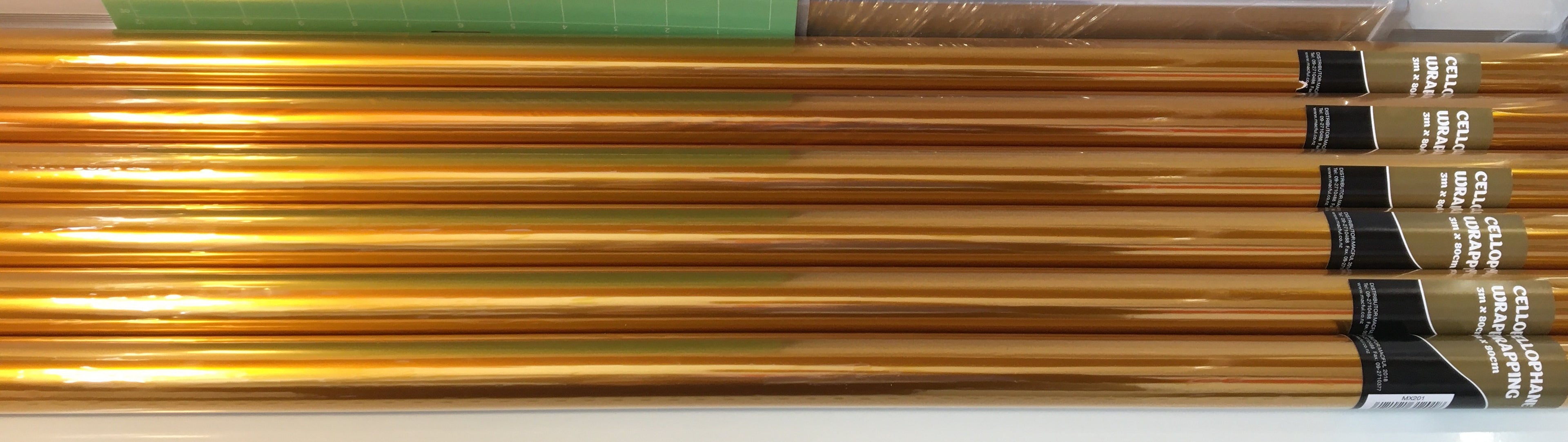 Wrapping Paper 6 Rolls(Cellophane)