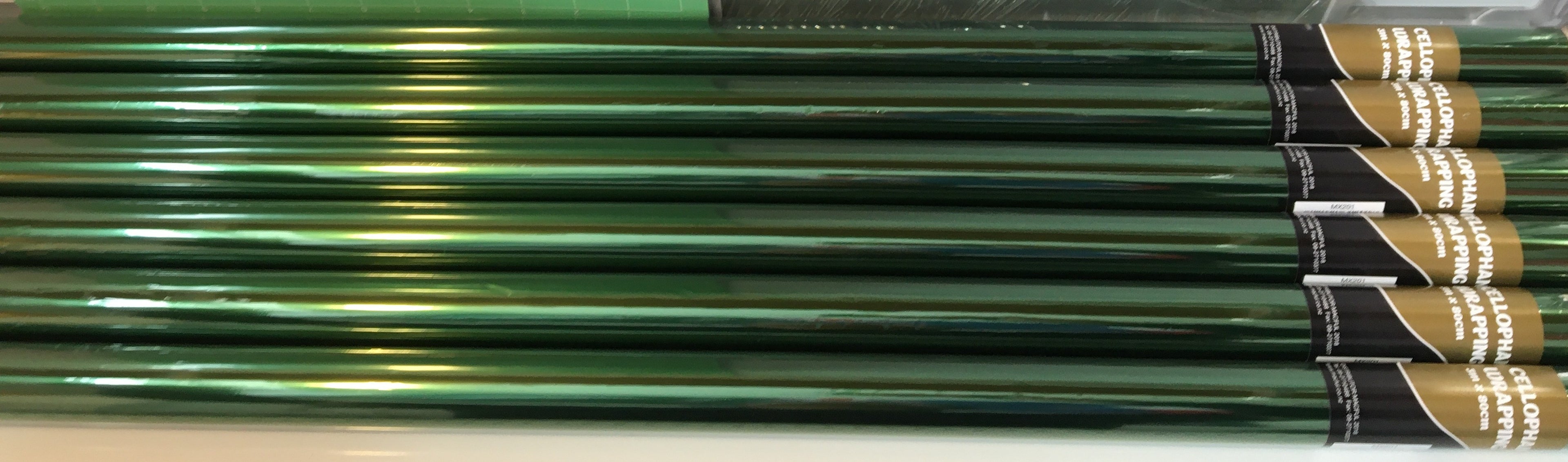 Wrapping Paper 6 Rolls(Cellophane)