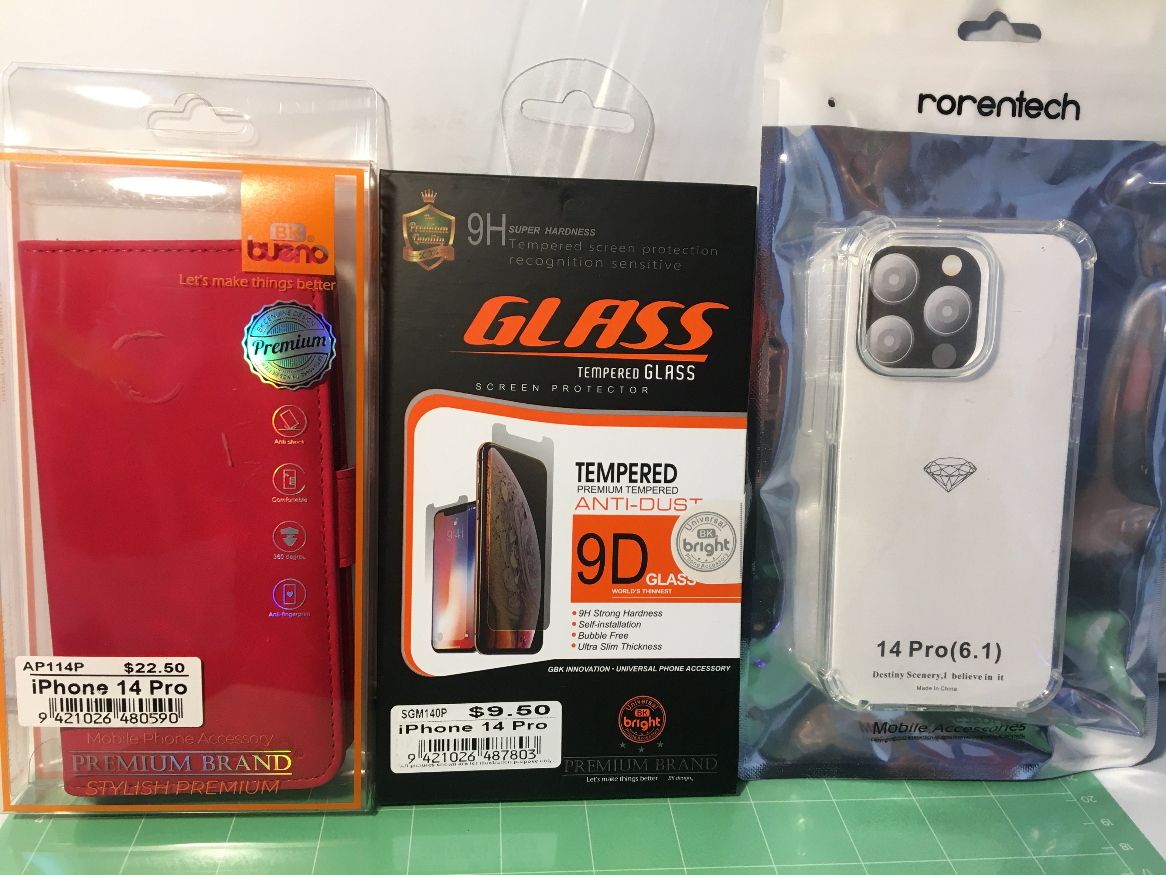 iPhone 14 Pro Protective Phone Case and Screen Protector Set-DC30%