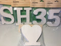 Custom Wooden Alphabet Letters and Numbers for Home Decoration and Craft Projects