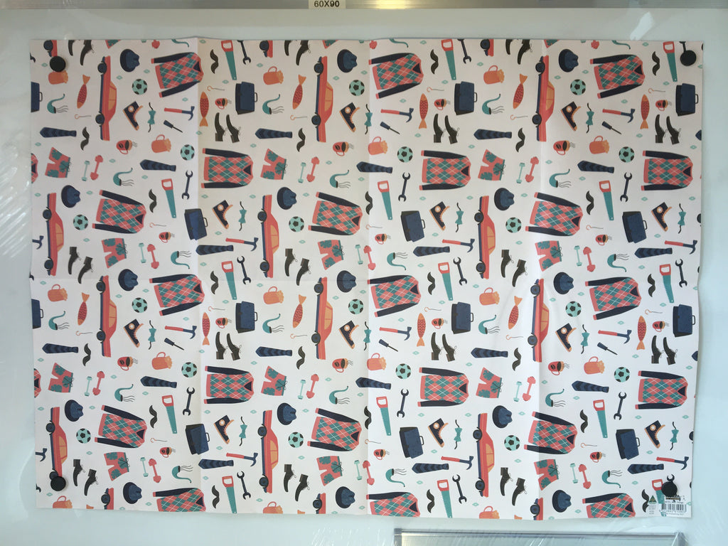 Wrapping Paper Double Sided(5 sheets)