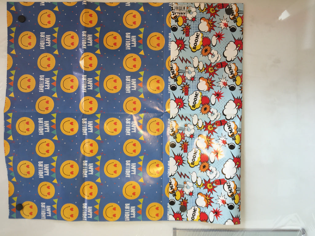 Wrapping Paper Double Sided(5 sheets)