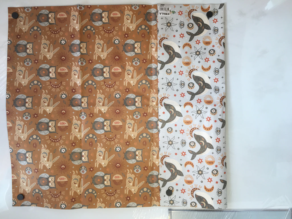 Wrapping Paper Double Sided(5 sheets)